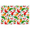 Colored Peppers Tissue Paper - Heavyweight - XL - Front