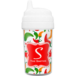 Colored Peppers Sippy Cup (Personalized)