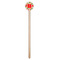 Colored Peppers Wooden 7.5" Stir Stick - Round - Single Stick