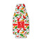 Colored Peppers Zipper Bottle Cooler - FRONT (flat)