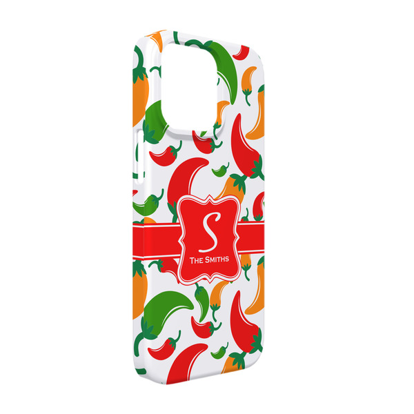 Custom Colored Peppers iPhone Case - Plastic - iPhone 13 (Personalized)