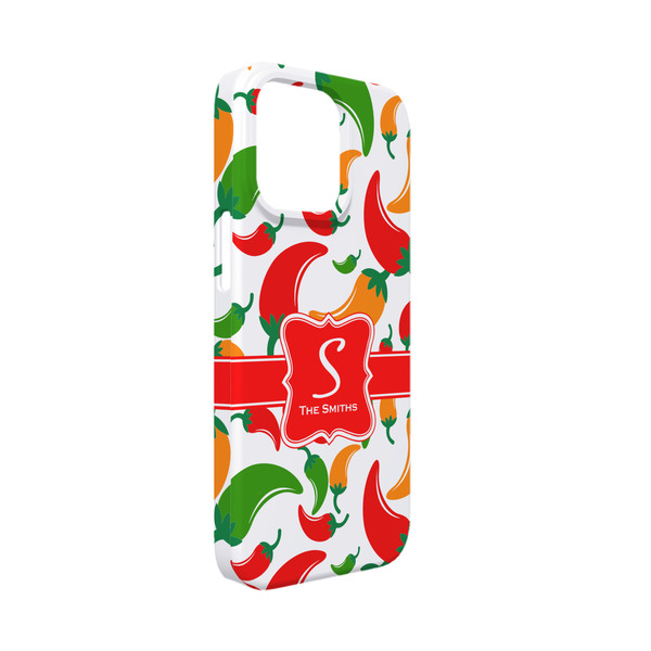 Custom Colored Peppers iPhone Case - Plastic - iPhone 13 Mini (Personalized)