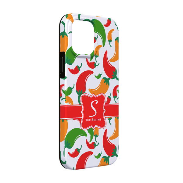 Custom Colored Peppers iPhone Case - Rubber Lined - iPhone 13 Pro (Personalized)