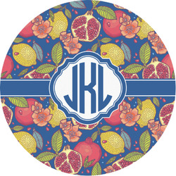 Pomegranates & Lemons Multipurpose Round Labels - 1" (Personalized)