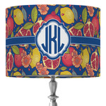 Pomegranates & Lemons 16" Drum Lamp Shade - Fabric (Personalized)