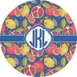 Pomegranates & Lemons Multipurpose Round Labels - 2" (Personalized)