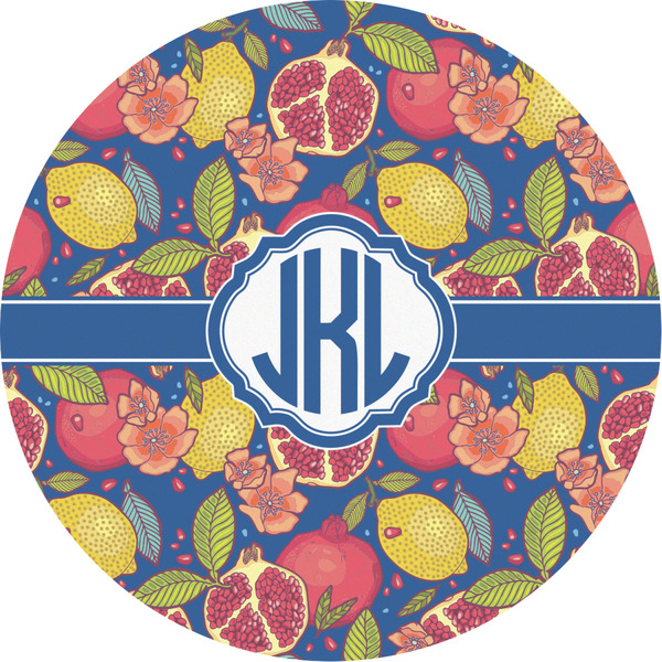 Custom Pomegranates & Lemons Multipurpose Round Labels - 2" (Personalized)