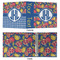 Pomegranates & Lemons 3 Ring Binders - Full Wrap - 2" - APPROVAL