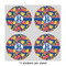 Pomegranates & Lemons 4" Multipurpose Round Labels - Sheet