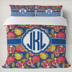 Pomegranates & Lemons Duvet Cover Set - King (Personalized)