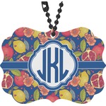 Pomegranates & Lemons Rear View Mirror Decor (Personalized)