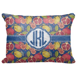 Pomegranates & Lemons Decorative Baby Pillowcase - 16"x12" (Personalized)