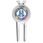 Pomegranates & Lemons Golf Divot Tool & Ball Marker (Personalized)