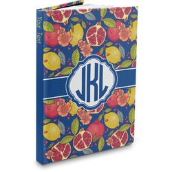 Pomegranates & Lemons Hardbound Journal - 7.25" x 10" (Personalized)