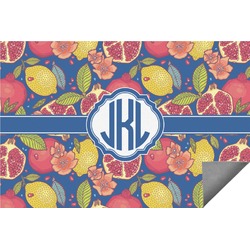 Pomegranates & Lemons Indoor / Outdoor Rug - 5'x8' (Personalized)