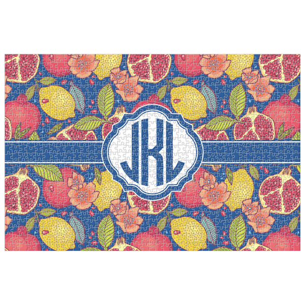 Custom Pomegranates & Lemons Jigsaw Puzzle - 1000-piece (Personalized)