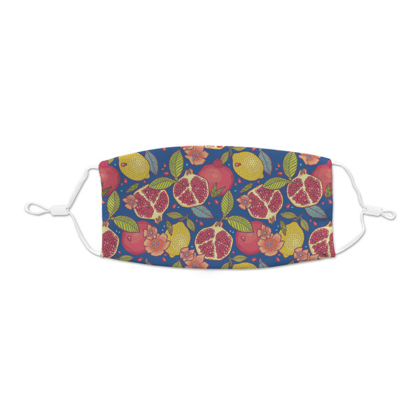 Custom Pomegranates & Lemons Kid's Cloth Face Mask - XSmall