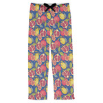 Pomegranates & Lemons Mens Pajama Pants - L