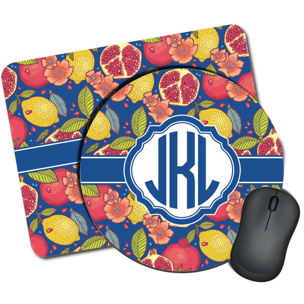 Custom Pomegranates & Lemons Mouse Pad (Personalized)