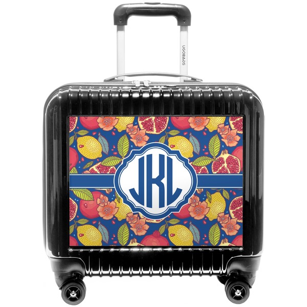 Custom Pomegranates & Lemons Pilot / Flight Suitcase (Personalized)