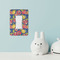 Pomegranates & Lemons Rocker Light Switch Covers - Single - IN CONTEXT