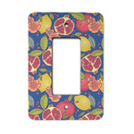 Pomegranates & Lemons Rocker Style Light Switch Cover - Single Switch