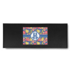 Pomegranates & Lemons Rubber Bar Mat (Personalized)