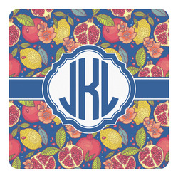 Pomegranates & Lemons Square Decal - Large (Personalized)