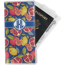 Pomegranates & Lemons Travel Document Holder