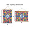 Pomegranates & Lemons Wall Hanging Tapestries - Parent/Sizing