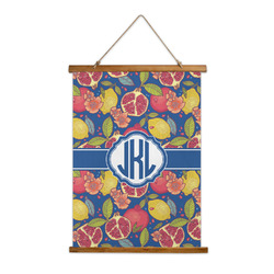 Pomegranates & Lemons Wall Hanging Tapestry - Tall (Personalized)