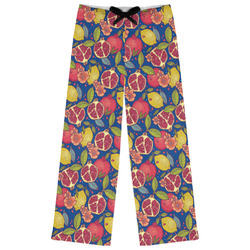 Pomegranates & Lemons Womens Pajama Pants - XL