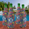 Pomegranates & Lemons Zipper Bottle Cooler - Set of 4 - LIFESTYLE