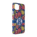 Pomegranates & Lemons iPhone Case - Plastic - iPhone 14 (Personalized)