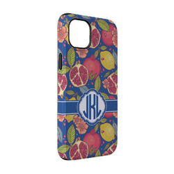 Pomegranates & Lemons iPhone Case - Rubber Lined - iPhone 14 Pro (Personalized)