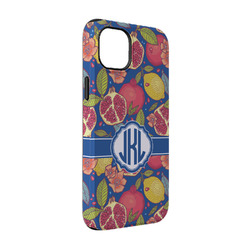 Pomegranates & Lemons iPhone Case - Rubber Lined - iPhone 14 (Personalized)