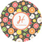 Apples & Oranges 1" Multipurpose Round Labels - Single Sticker