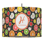 Apples & Oranges Drum Pendant Lamp (Personalized)