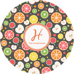 Apples & Oranges Multipurpose Round Labels - 2" (Personalized)