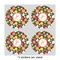 Apples & Oranges 4" Multipurpose Round Labels - Sheet