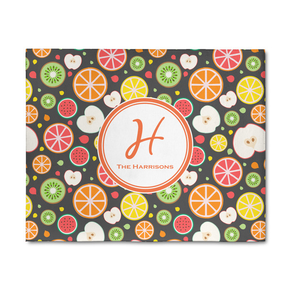 Custom Apples & Oranges 8' x 10' Indoor Area Rug (Personalized)