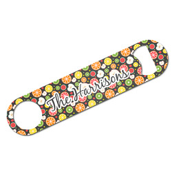 Apples & Oranges Bar Bottle Opener w/ Name and Initial