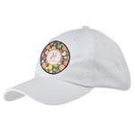 Apples & Oranges Baseball Cap - White (Personalized)