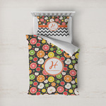 Apples & Oranges Duvet Cover Set - Twin (Personalized)