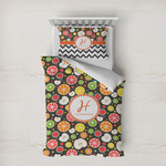 Apples & Oranges Duvet Cover Set - Twin XL (Personalized)