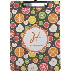 Apples & Oranges Clipboard (Letter Size) (Personalized)