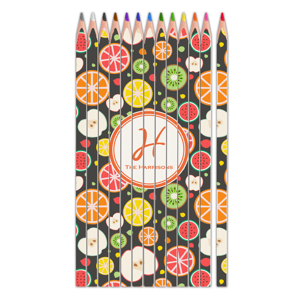Custom Apples & Oranges Colored Pencils (Personalized)