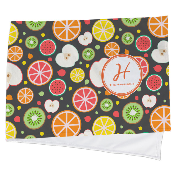 Custom Apples & Oranges Cooling Towel (Personalized)