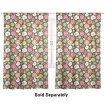 Apples & Oranges Curtain Panel - Custom Size