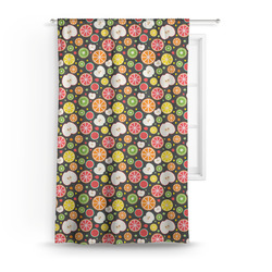 Apples & Oranges Curtain Panel - Custom Size